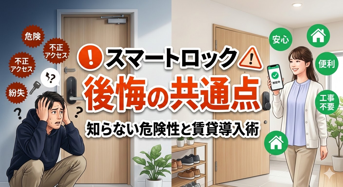 スマートロックで後悔する人の共通点 画像