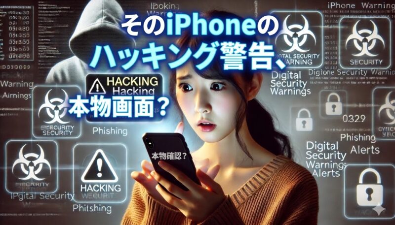 iPhoneのハッキング警告…それ、本物画面？見分け方と“押す前”の対処の画像