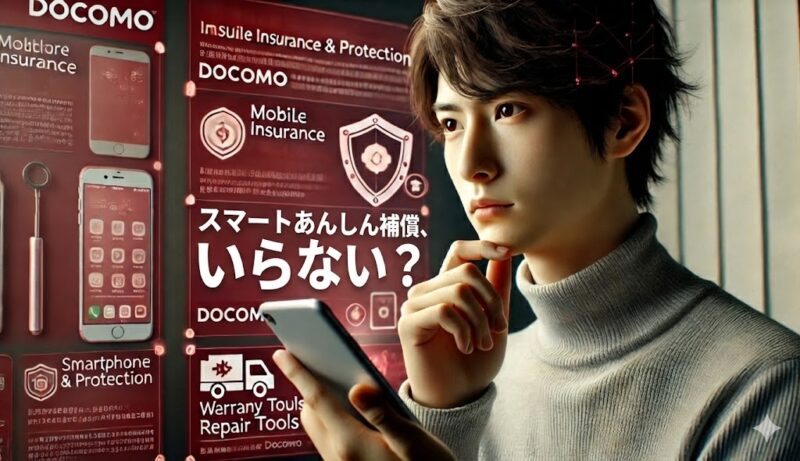 ドコモのスマートあんしん補償はいらない…？判断を迷わせる意外な落とし穴