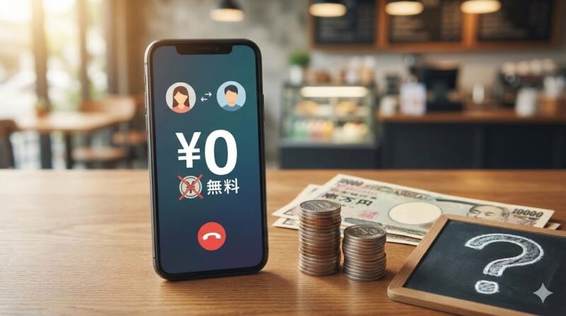 通話料はどのくらいかイメージ