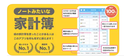 簡単！家計簿画像