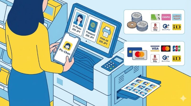 ピクチャンの料金と支払い方法を詳しくチェックしている画像