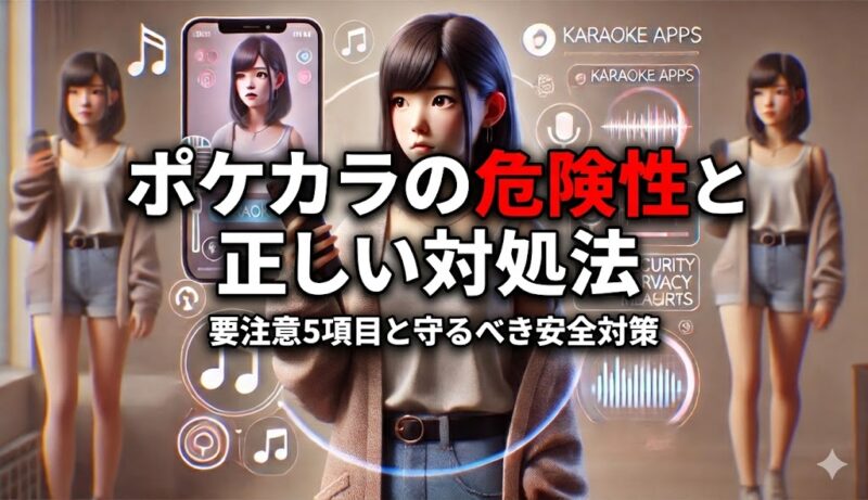 ポケカラの危険性を誤解しないために：要注意5項目と守るべき対処法画像