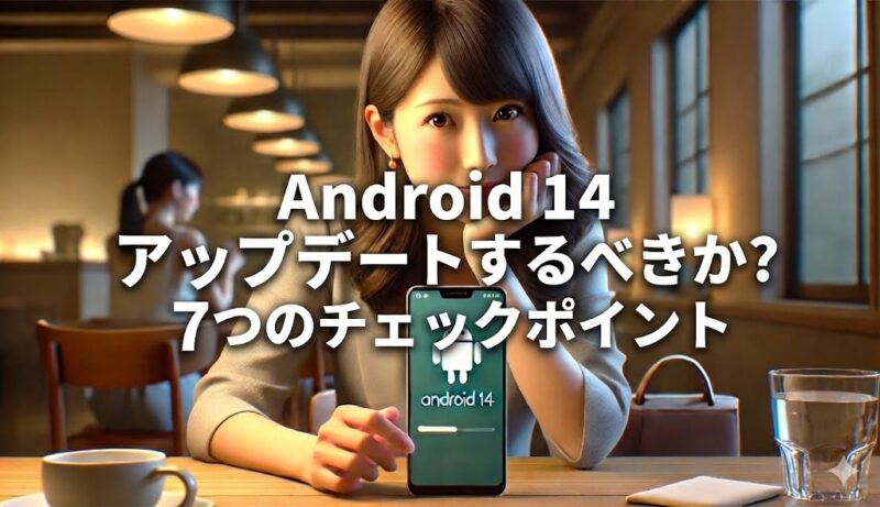 Android14、アップデートするべきか—判断前に確認したい7つのチェックポイント（メリット/不具合/セキュリティ）画像