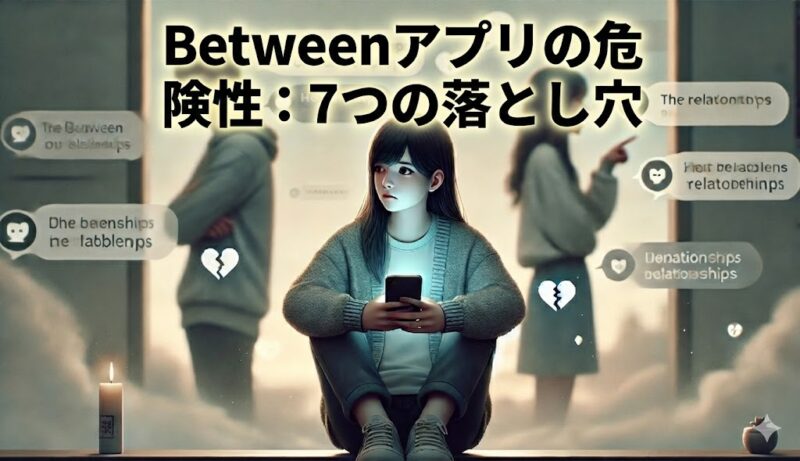 Betweenアプリの危険性とプライバシーリスク｜恋人関係に潜む落とし穴を専門視点で解説