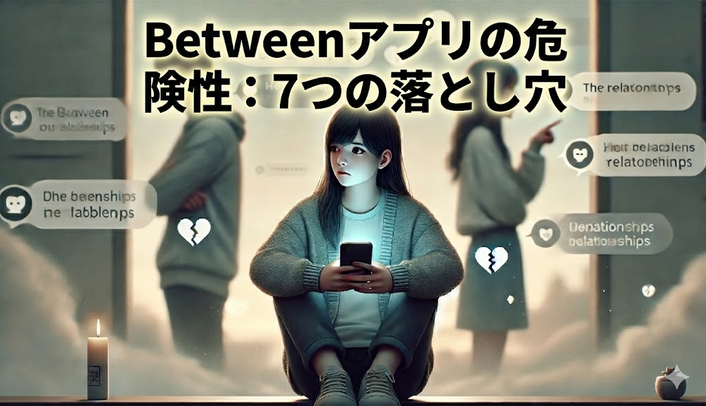 Betweenアプリの危険性とプライバシーリスク｜恋人関係に潜む落とし穴を専門視点で解説