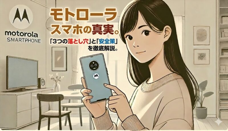 モトローラのスマホは危ないのか？安心して使うために知っておきたいこと