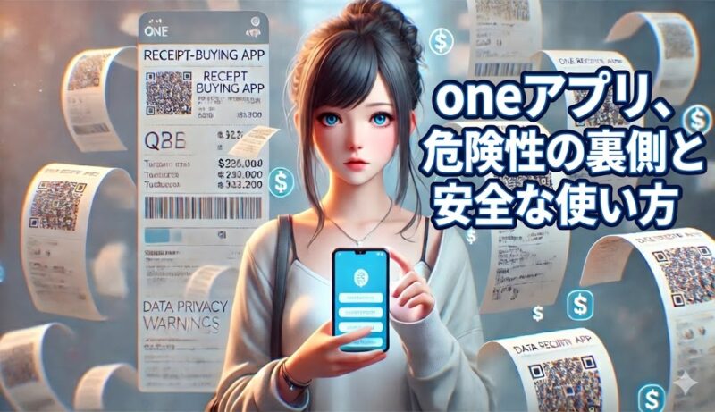 oneアプリの危険性は本当に大丈夫？—レシート買取の裏側と安全に使うコツ画像