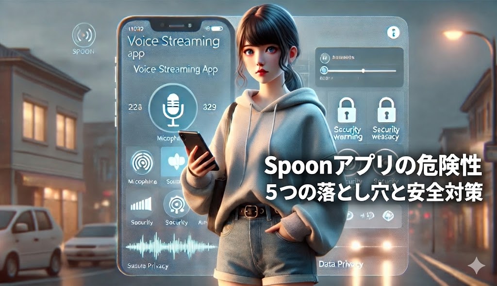 Spoonアプリの危険性とリスク管理｜専門的視点で見る安全な使い方と注意点