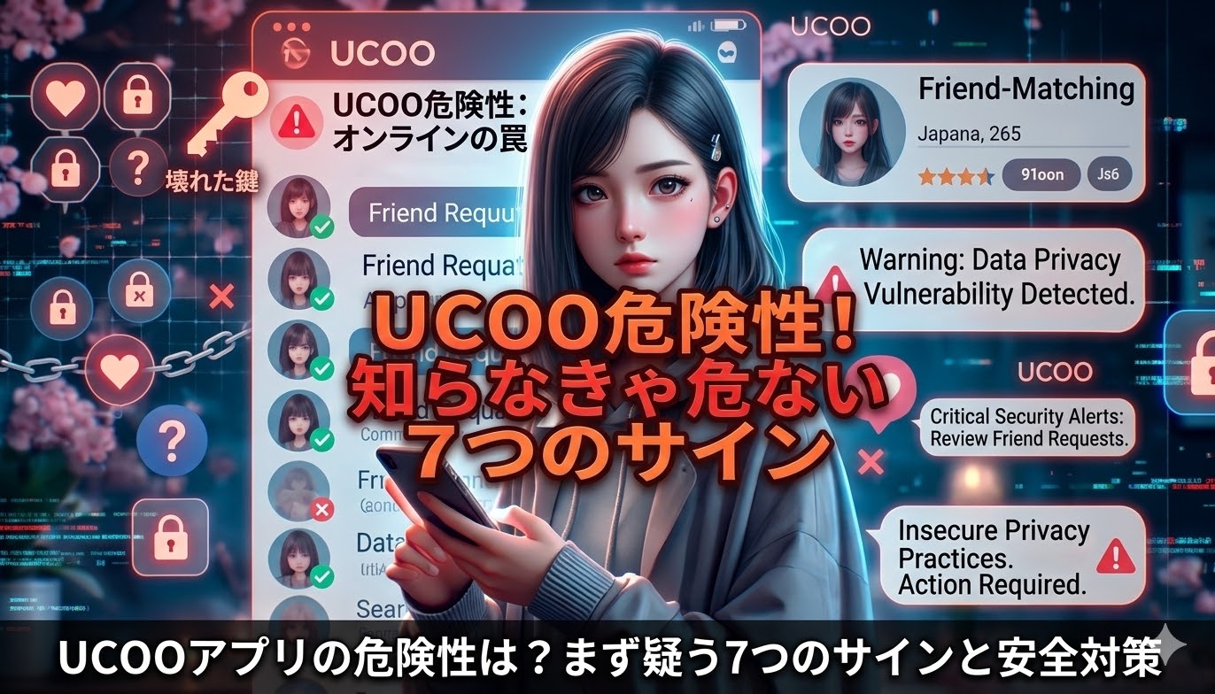 UCOOアプリの危険性は?まず疑う7つのサインと安全対策画像