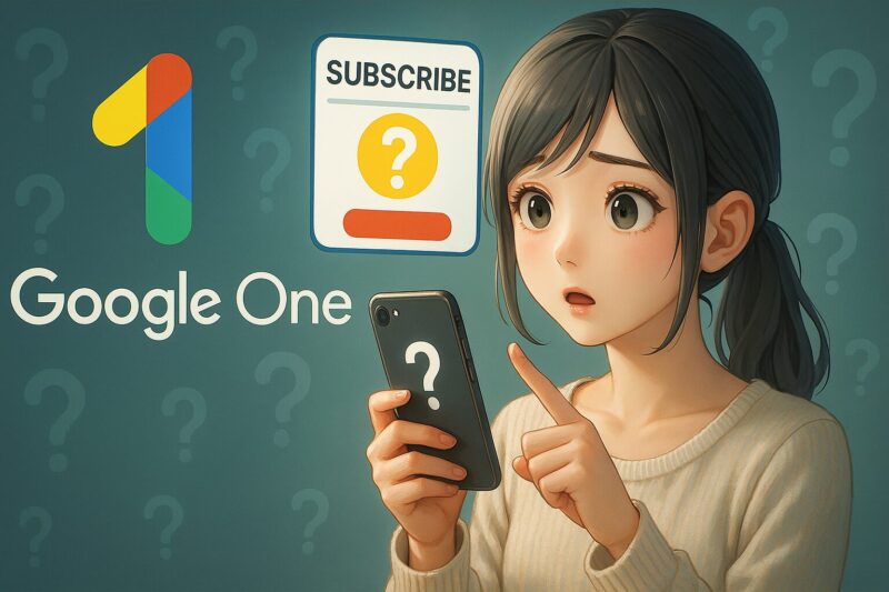 google oneが勝手に契約？知らないうちに登録される理由とは