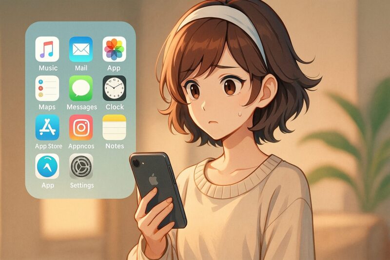 iPhoneでアプリが勝手に消える主な原因とは?