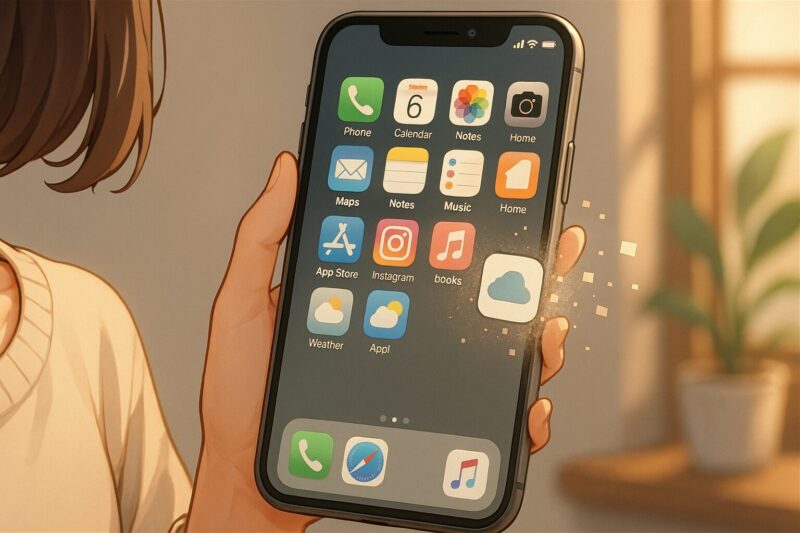 「使っていないアプリ」が消えるiPhoneの自動削除仕様