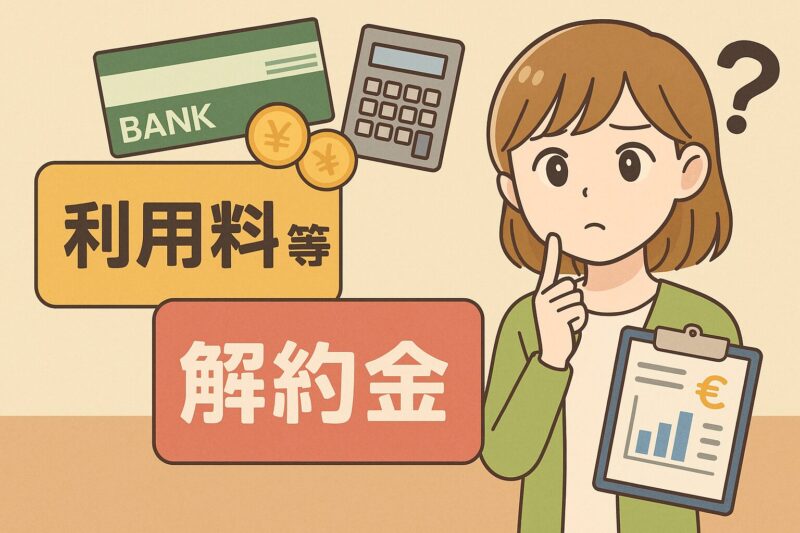 ステラタップの料金と解約金について考える日本人女性のイメージ
