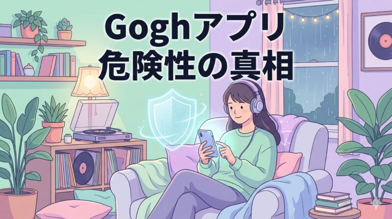 Goghアプリの危険性の真相と安全対策を解説するアイキャッチ画像