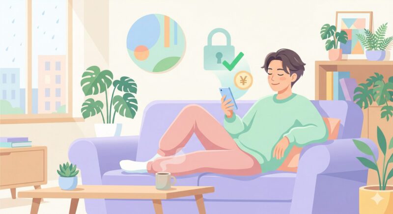 Goghアプリの課金をスマホ設定で安全にコントロールするイメージ