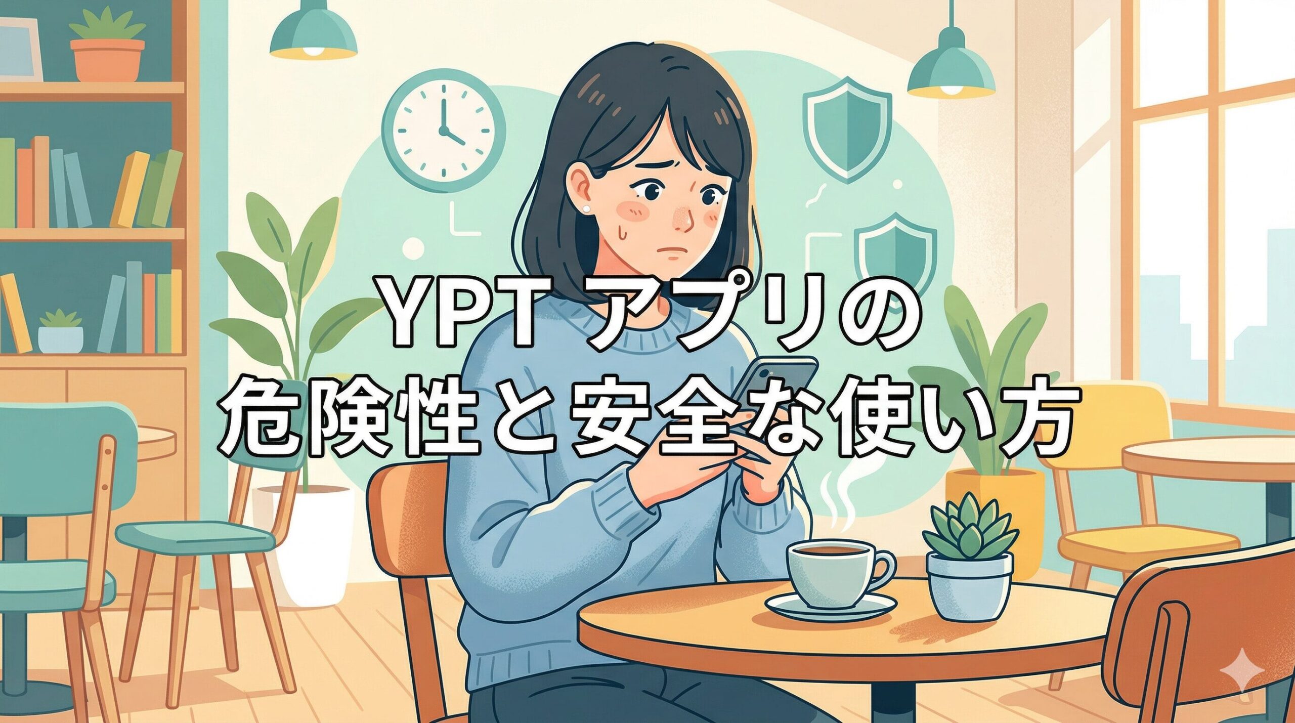 : YPTアプリの危険性と安全な使い方を解説した記事のアイキャッチ画像